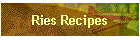 Ries Recipes